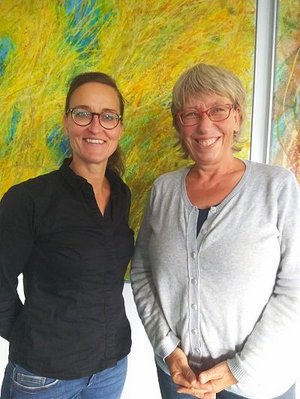 Anett Hoppe und Birgit Bader