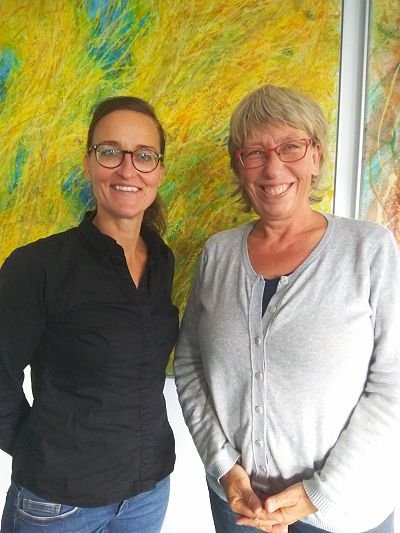 Anett Hoppe und Birgit Bader