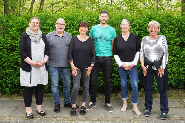 v.l.n.r.: Elisabeth Becker, Stefan Rikken, Ines Lehmann-Günther (Sprecherin), Patrick Telligmann (Sprecher), Barbara Ebert-de Wit, Birgit Bader